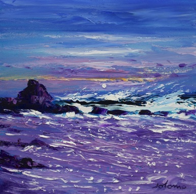 Breakers the big rock the Gauldrons Kintyre 16x16